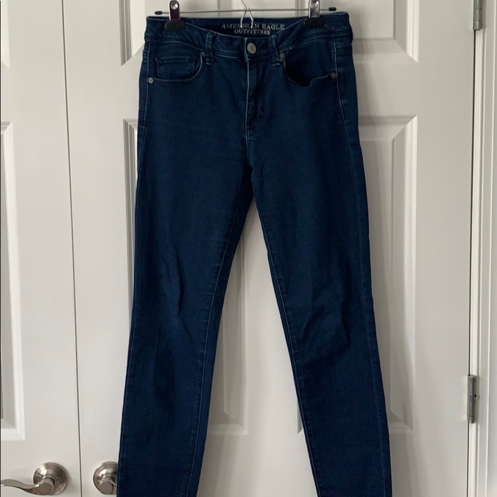 American Eagle Super Skinny Jeans Sz 8 Long